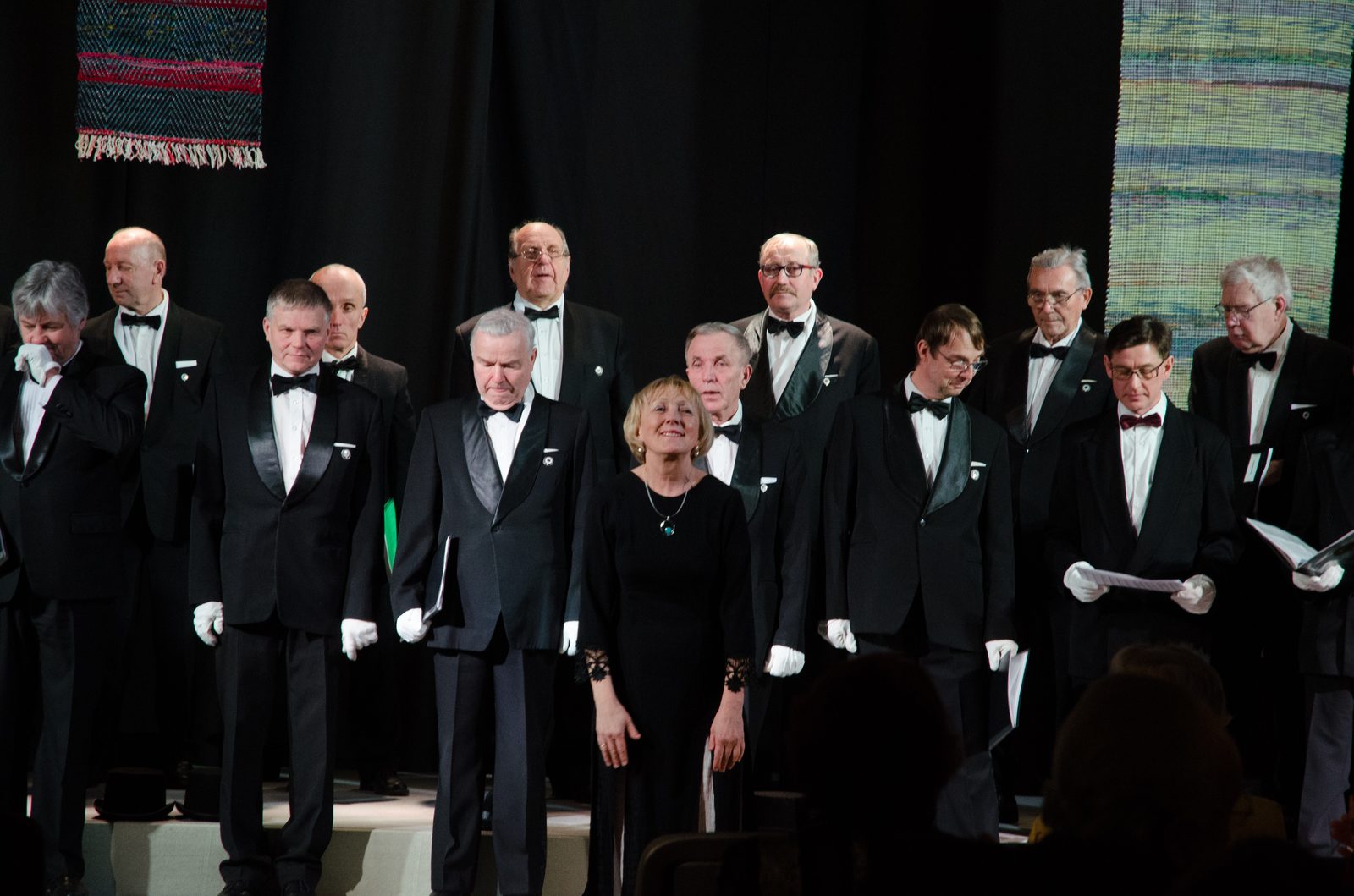 Türnpu Meeskoor laval 2015. aastal